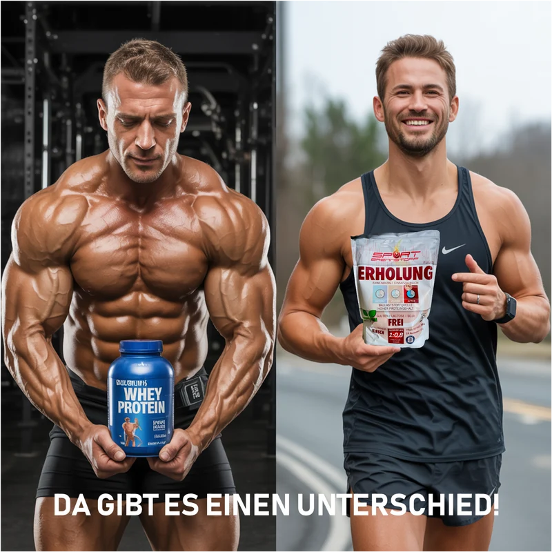 SportBrennstoff ERHOLUNG – Veganer Recovery-Shake Kirsche