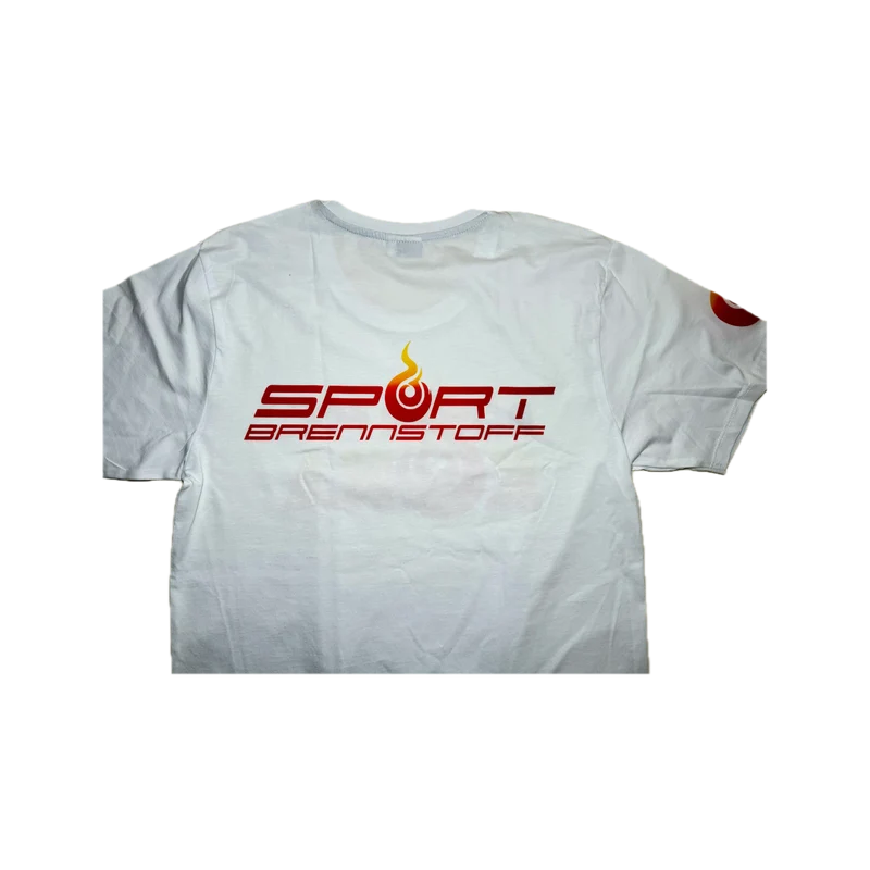 SportBrennstoff T-Shirt „Power for Kona“ – Weiß