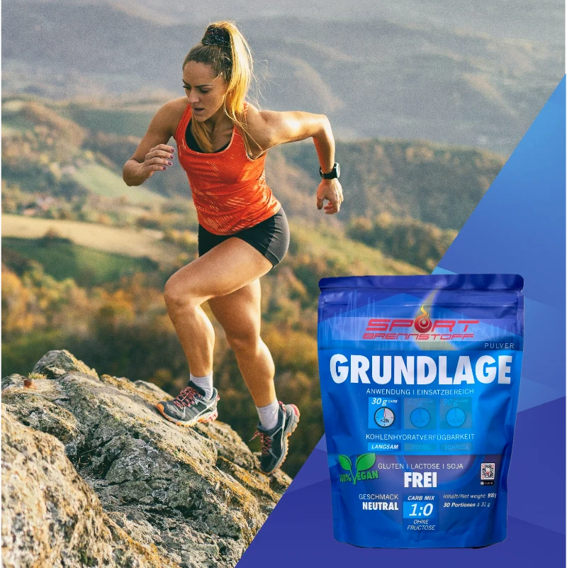 SportBrennstoff GRUNDLAGE – Sportgetränk für Zone-2-Training