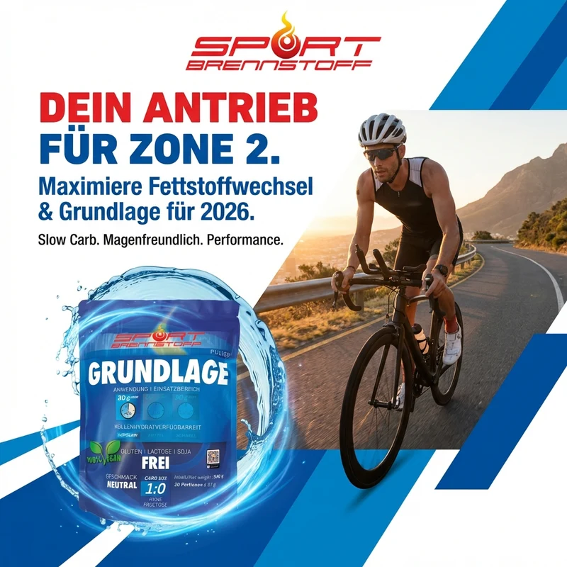 SportBrennstoff GRUNDLAGE – Sportgetränk für Zone-2-Training
