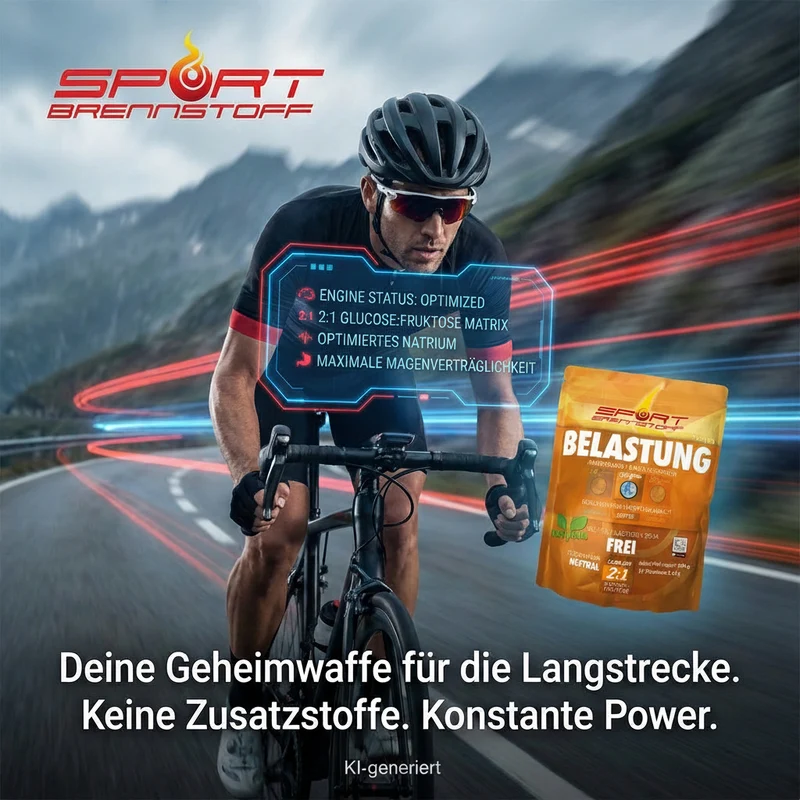 SportBrennstoff BELASTUNG – Sportgetränk mit 60 g Kohlenhydraten