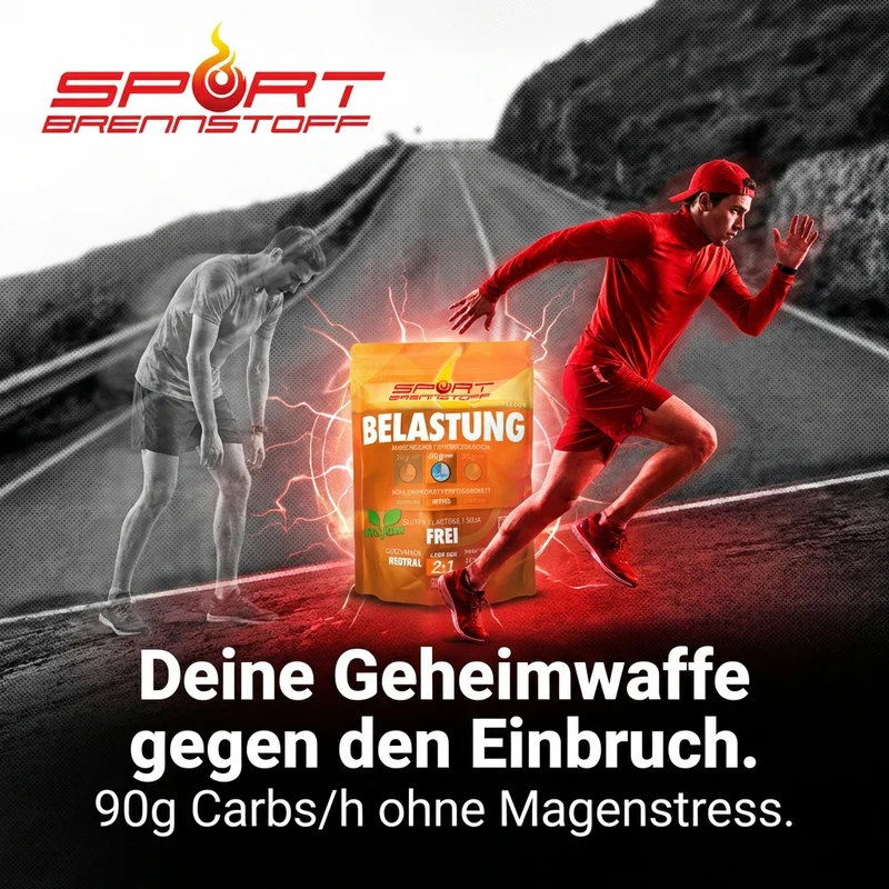 SportBrennstoff BELASTUNG – Sportgetränk mit 60 g Kohlenhydraten