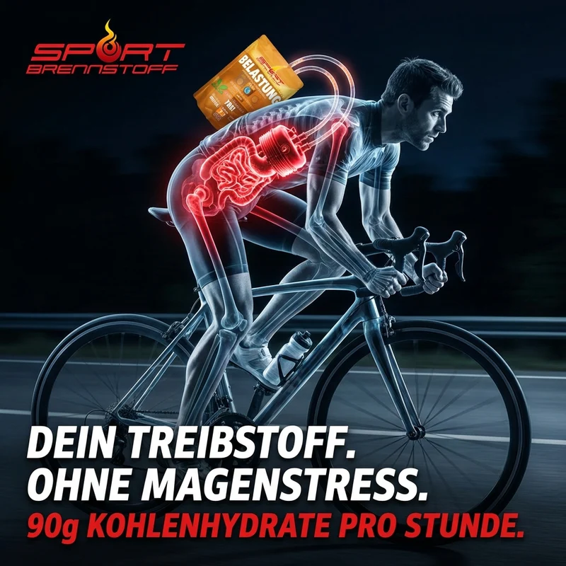 SportBrennstoff BELASTUNG – Sportgetränk mit 60 g Kohlenhydraten