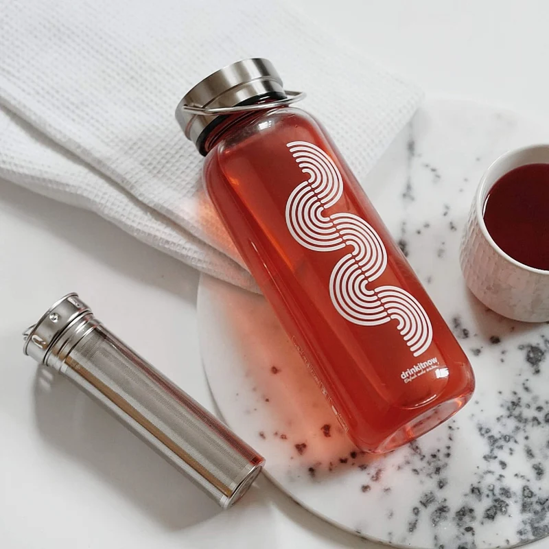 drinkitnow Infusion Welle weiß 1,0 Ltr. für Tee