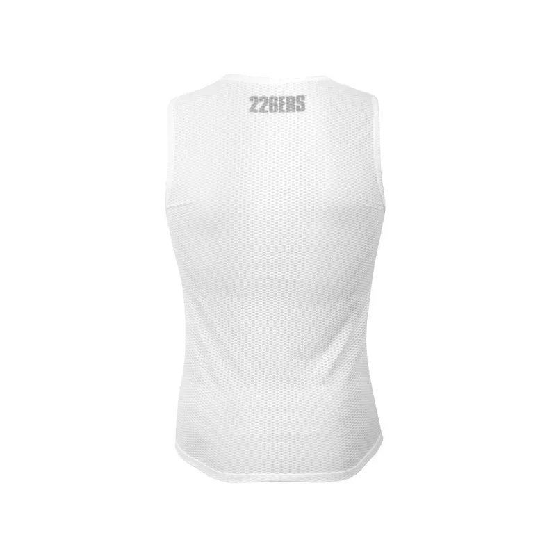 BASE LAYER REPEAT WHITE - Camiseta Interior Sin Mangas