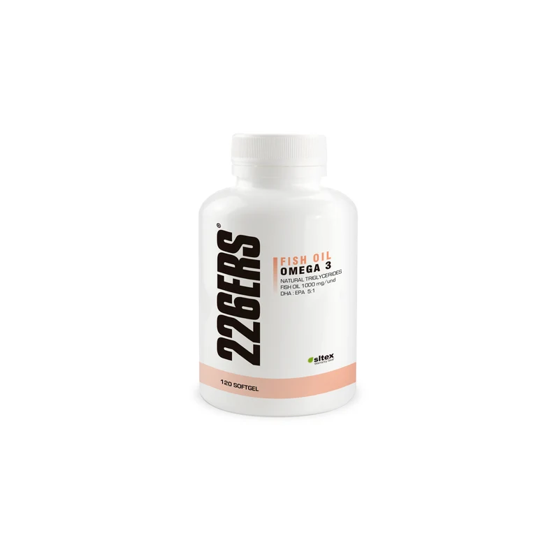 FISH OIL OMEGA 3 - Suplemento Deportivo 120 Perlas