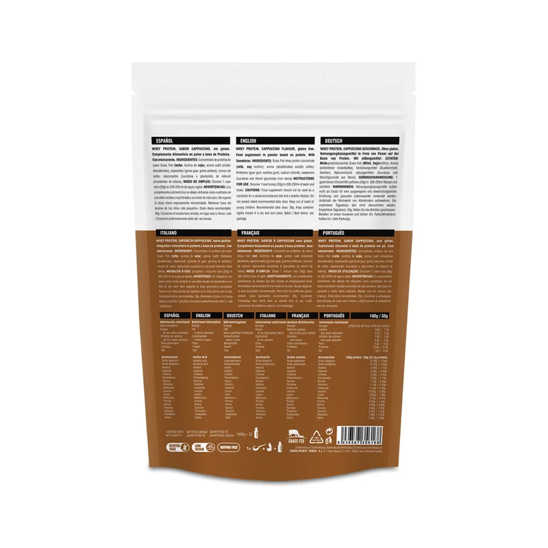 WHEY PROTEIN - Batido de Proteínas Grass Fed