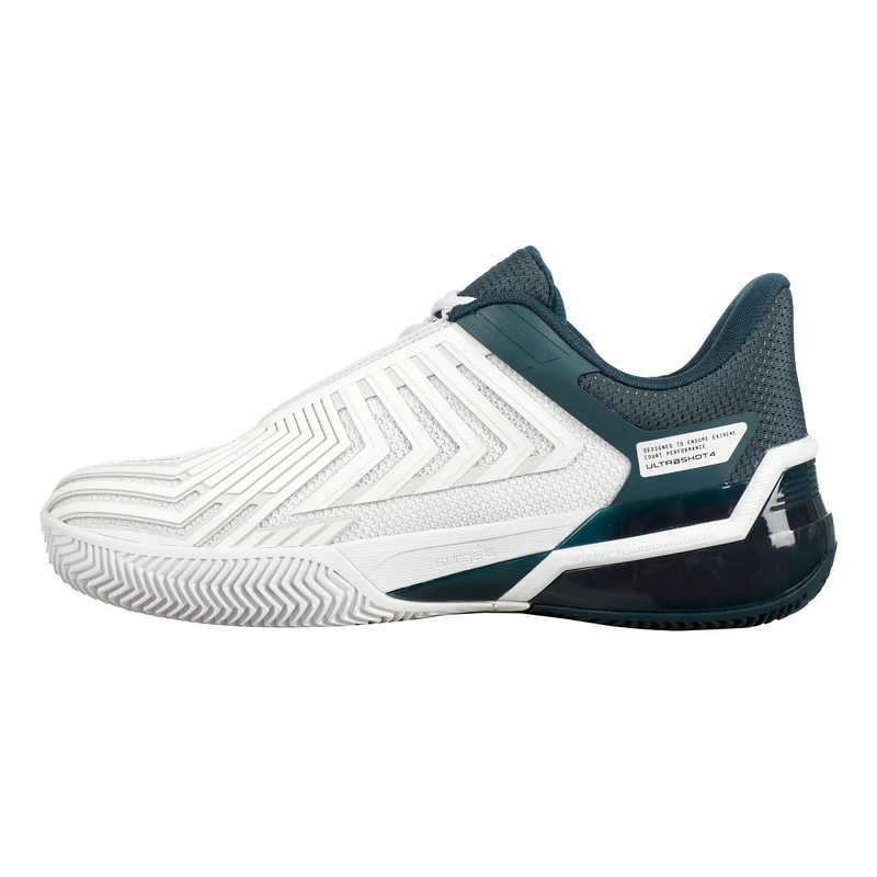 Ultrashot 4 Sandplatzschuh Herren-Weiß,Petrol