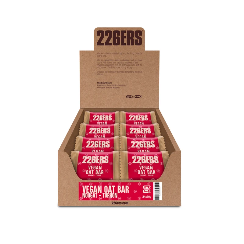 BOX 24 VEGAN OAT BAR - Barrita Energética Vegana de Avena