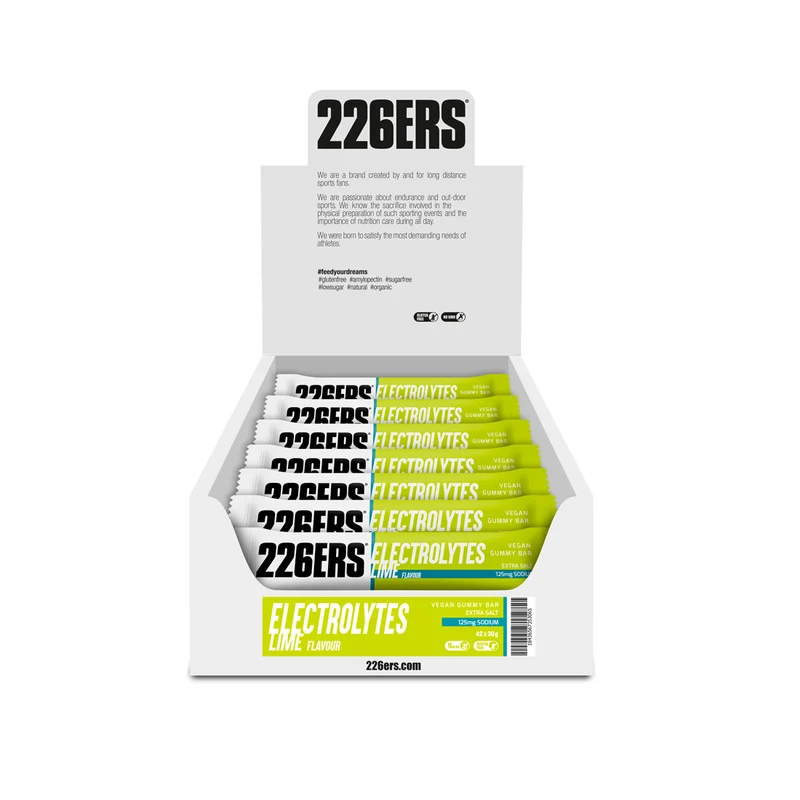 BOX 42 VEGAN GUMMY BAR - Barrita Energética de Gominola