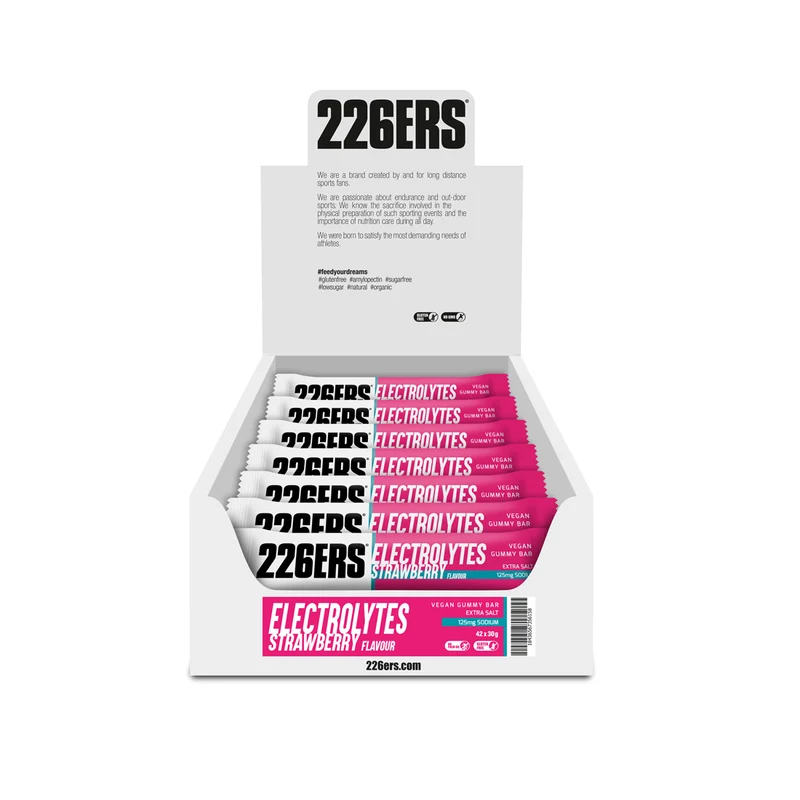 BOX 42 VEGAN GUMMY BAR - Barrita Energética de Gominola