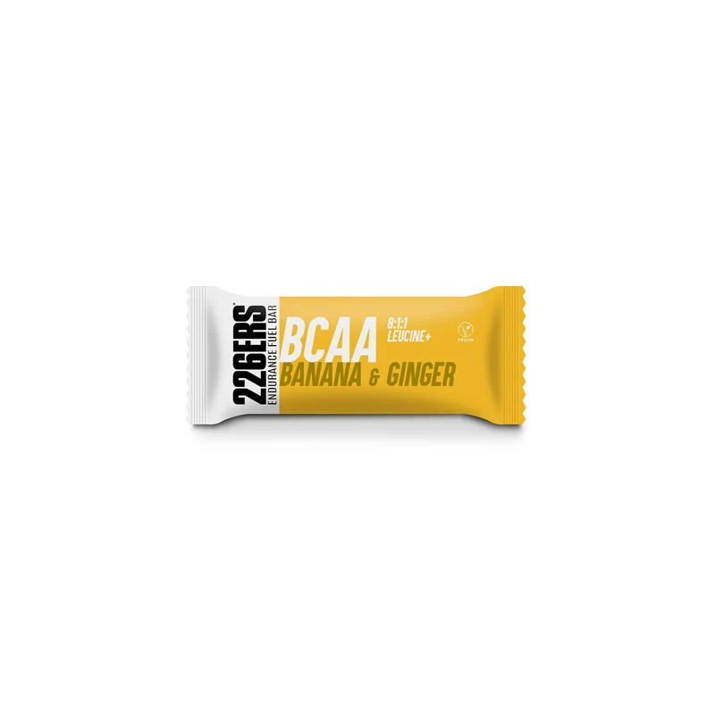 BOX 24 ENDURANCE FUEL BAR BCAA - Barrita Energética Vegana 60g