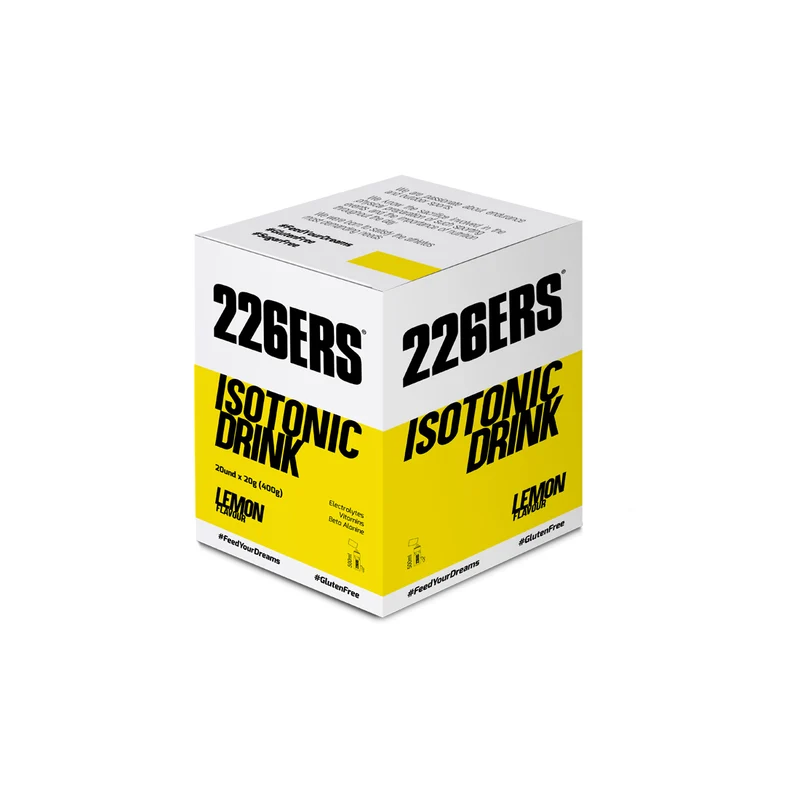 BOX 20 ISOTONIC DRINK - Monodosis de Bebida Isotónica