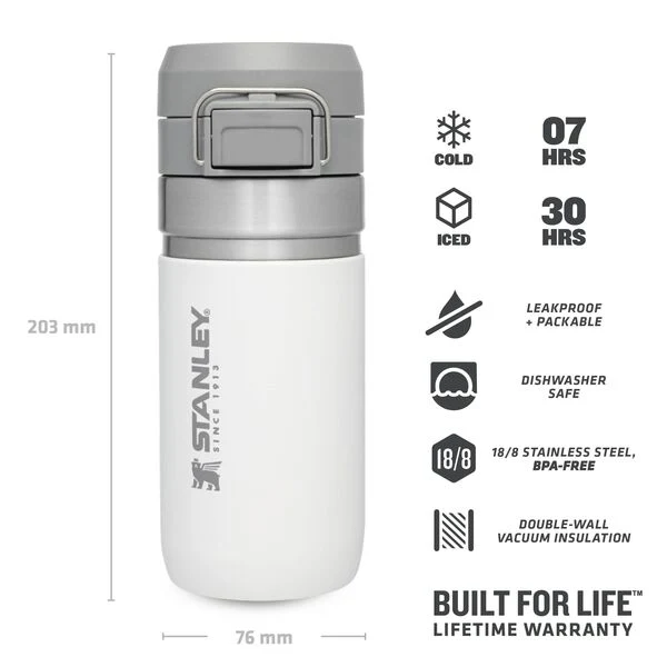 Go Quick Flip Water Bottle | 0.47L