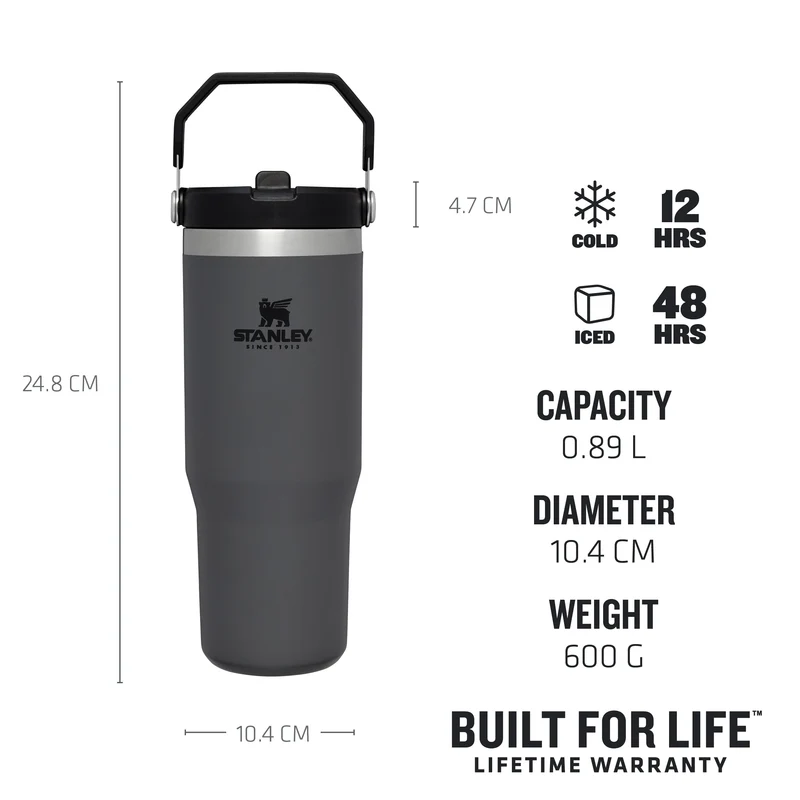 IceFlow™ Flip Straw 2.0 Tumbler | 0.89L