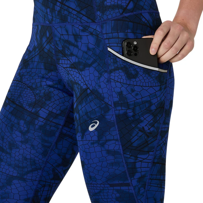 Road Lite-Show Lauftight Damen - schwarz, dunkelblau