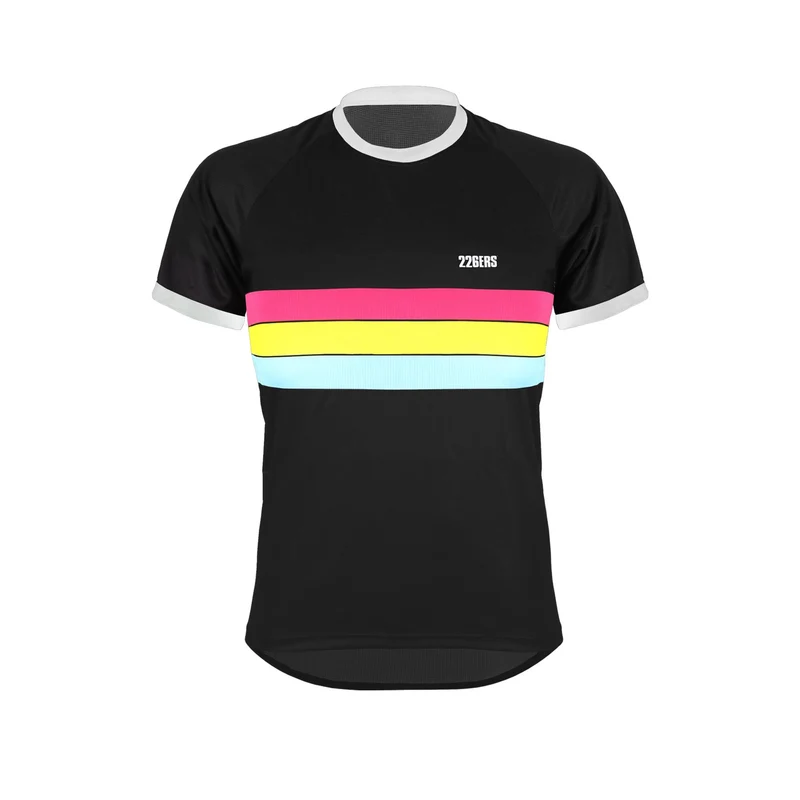 CAMISETA RUNNING HYDRAZERO FLAG - Manga corta en blanco o negro