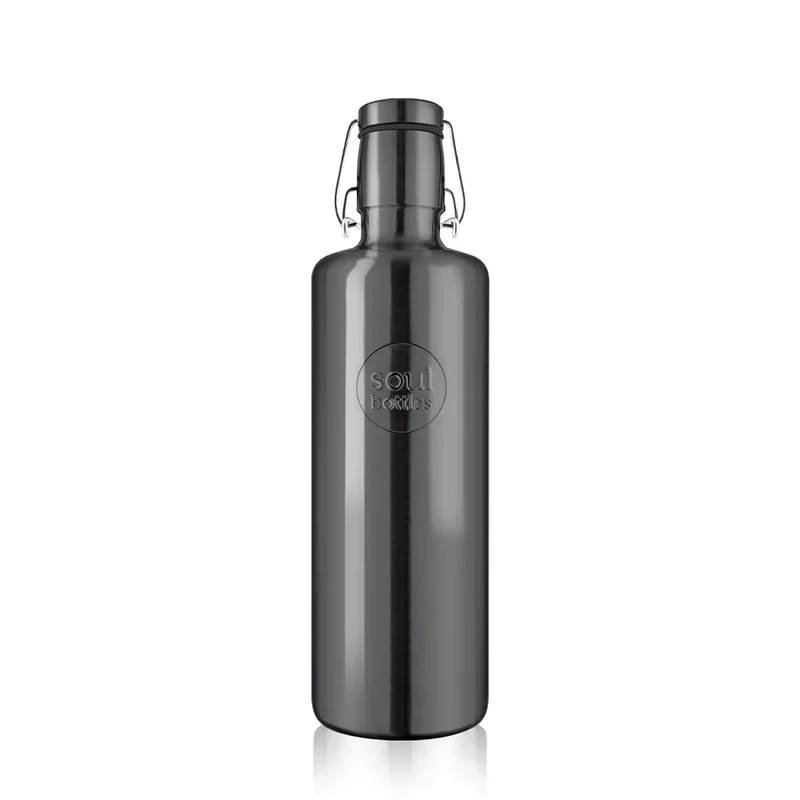 Soulbottle steel light Obsidian 1,2 l