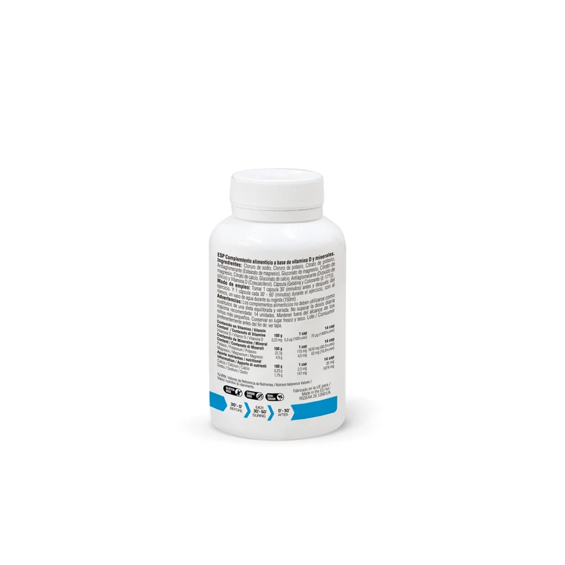 SALTS ELECTROLYTES - Recupera tus Niveles de Sales 100 Cápsulas