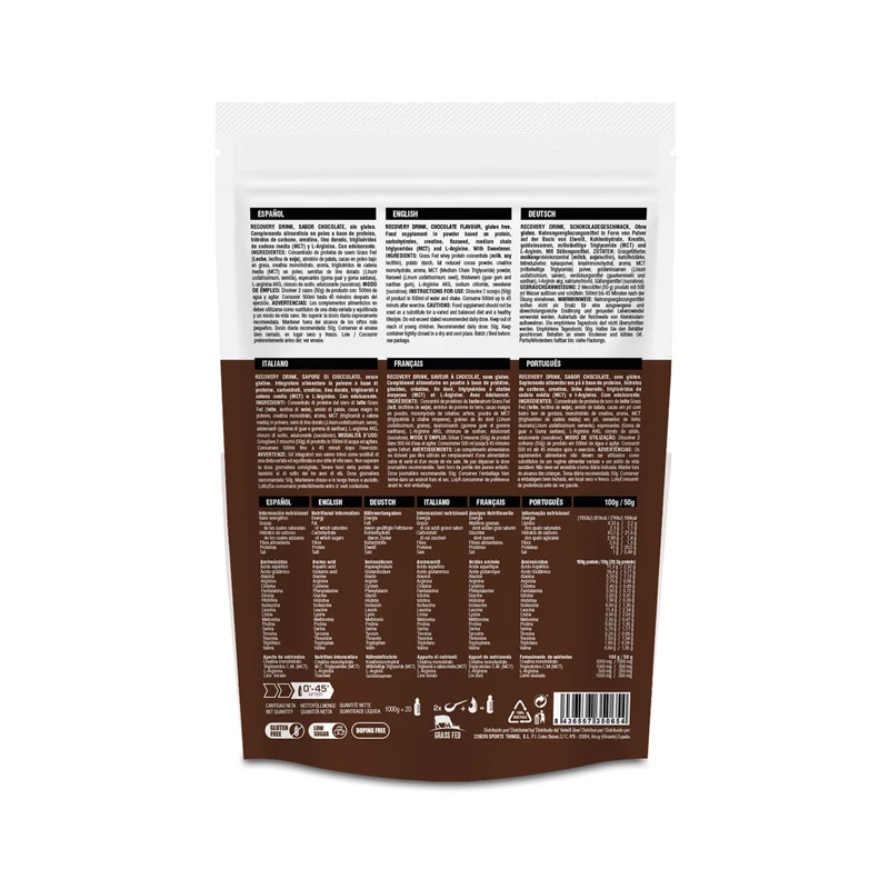 RECOVERY DRINK - Recuperador Muscular