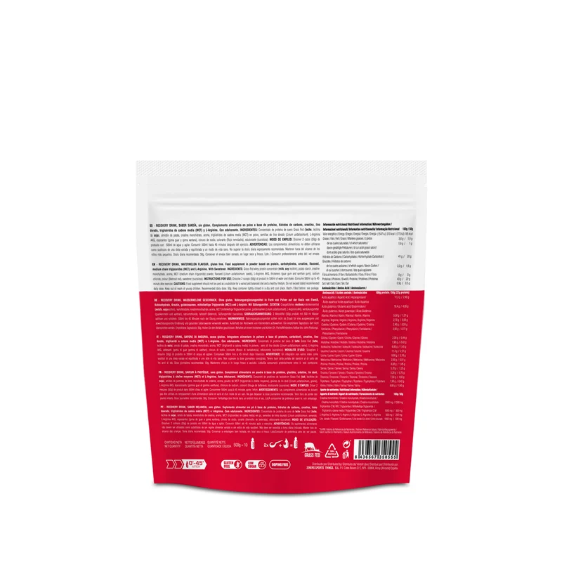 RECOVERY DRINK - Recuperador Muscular