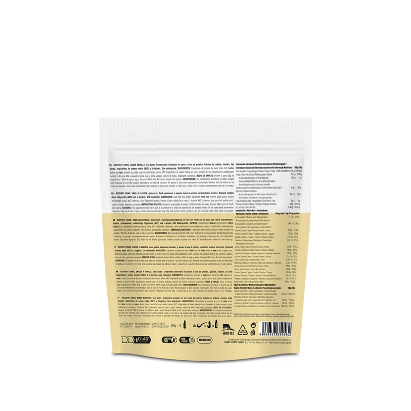 RECOVERY DRINK - Recuperador Muscular