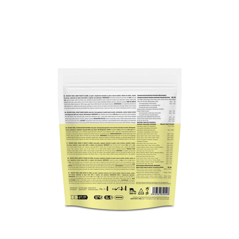 RECOVERY DRINK - Recuperador Muscular