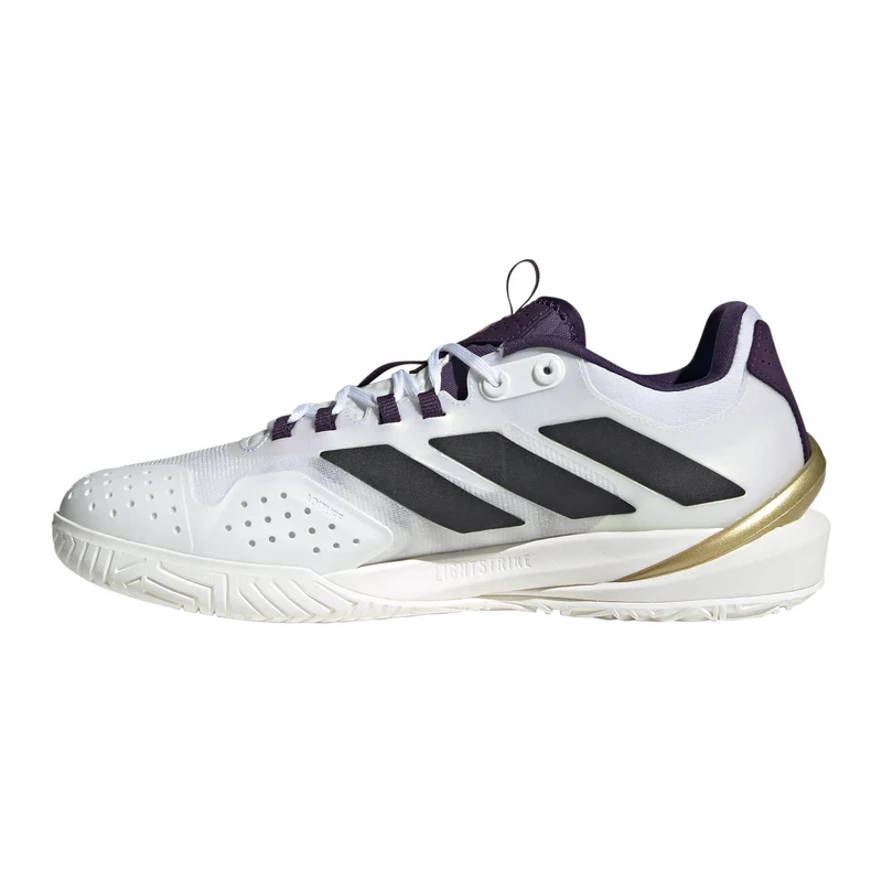 Adizero Cybersonic Allcourtschuh Herren - weiß, lila