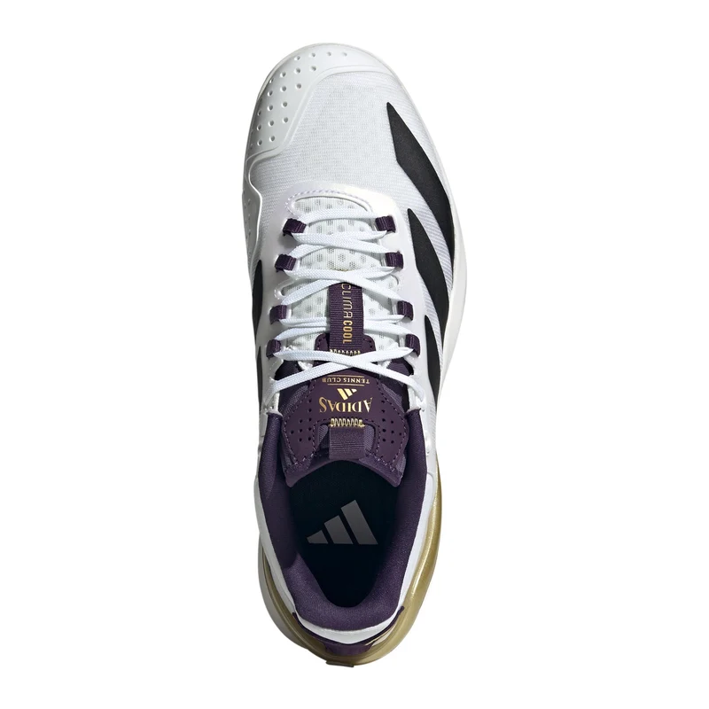 Adizero Cybersonic Allcourtschuh Herren - weiß, lila