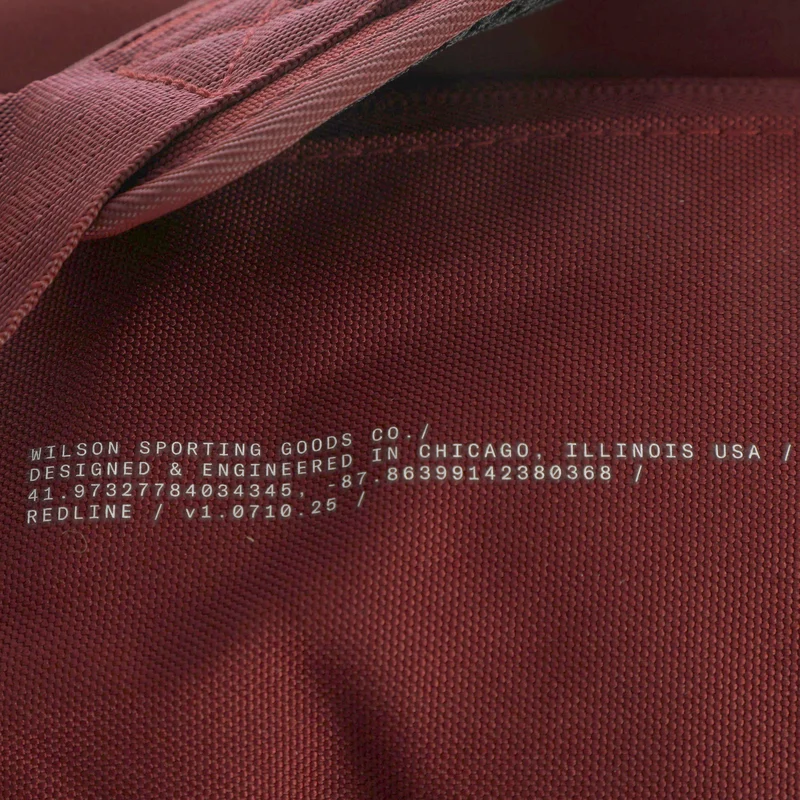 Defyer V1 9er Schlägertasche - weinrot