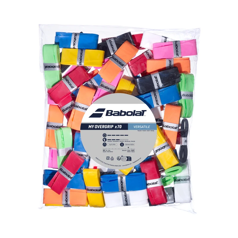 My Overgrip Refill 70er Pack-Mehrfarbig