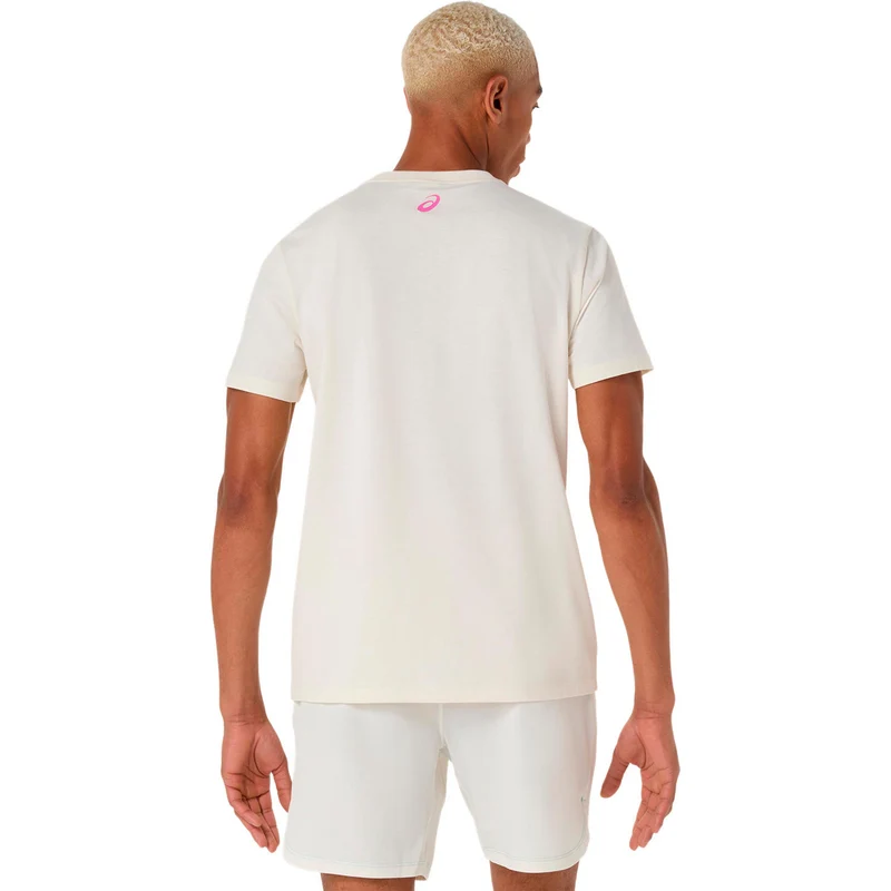 Court Core Graphic T-Shirt Herren-creme, mehrfarbig