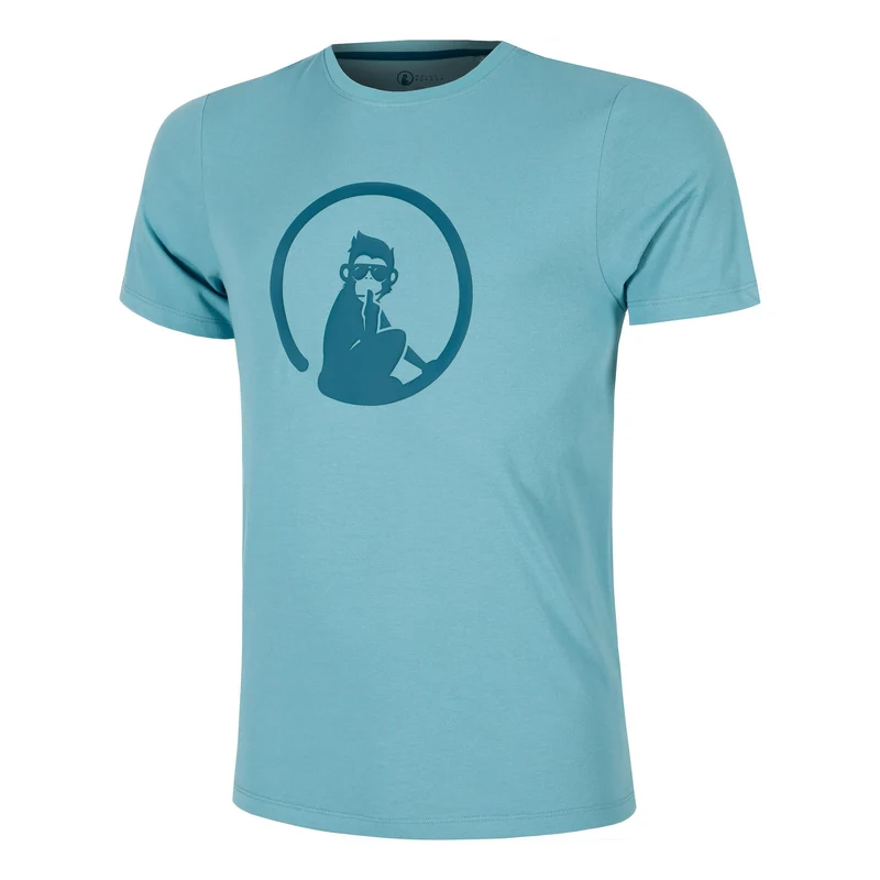 Create Trainings T-Shirt Herren-Hellblau,Petrol