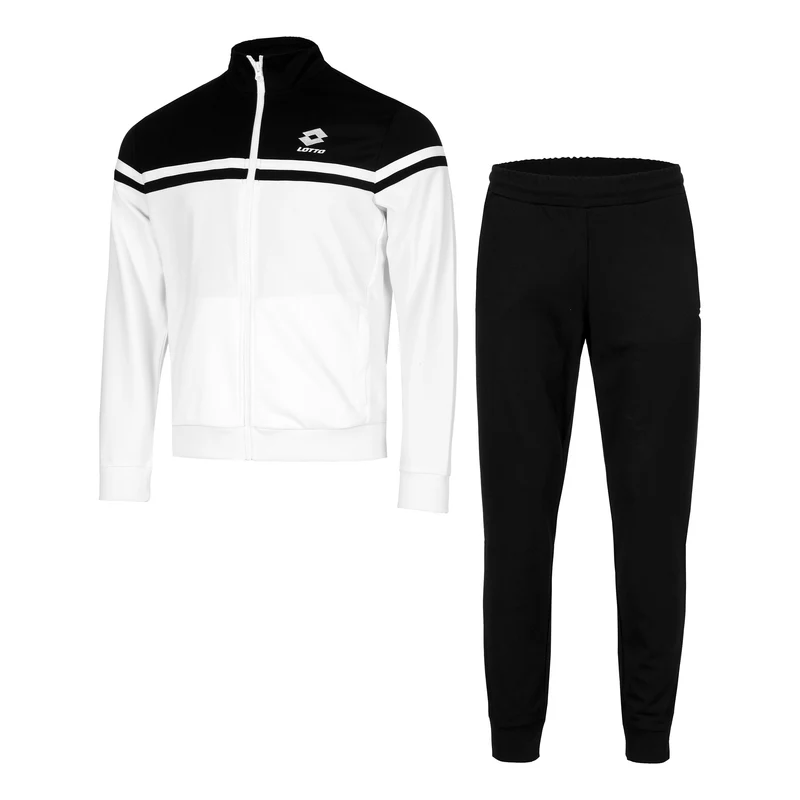 Suit Circle Trainingsanzug Herren-Schwarz,Weiß