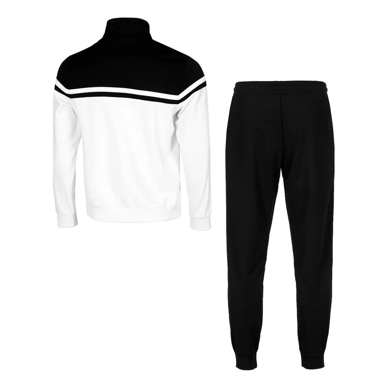 Suit Circle Trainingsanzug Herren-Schwarz,Weiß