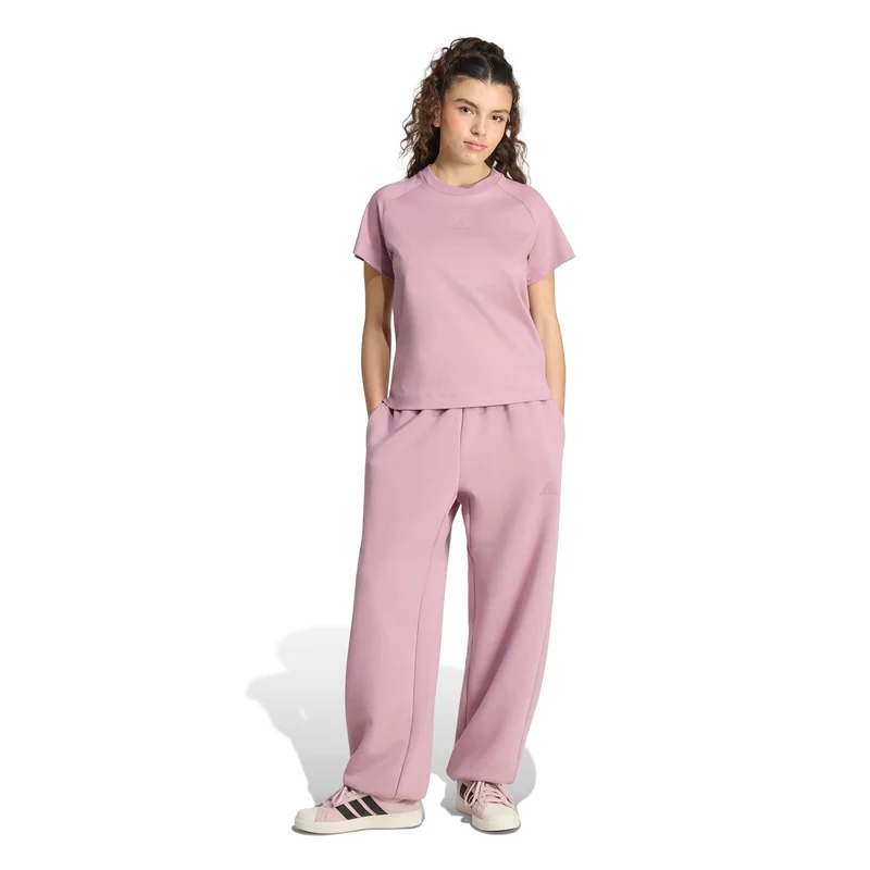 Regular T-Shirt Damen - mauve