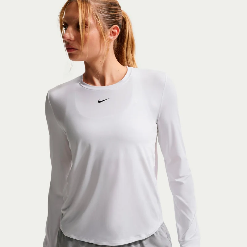 One Classic Dri-Fit Longsleeve Damen - weiß