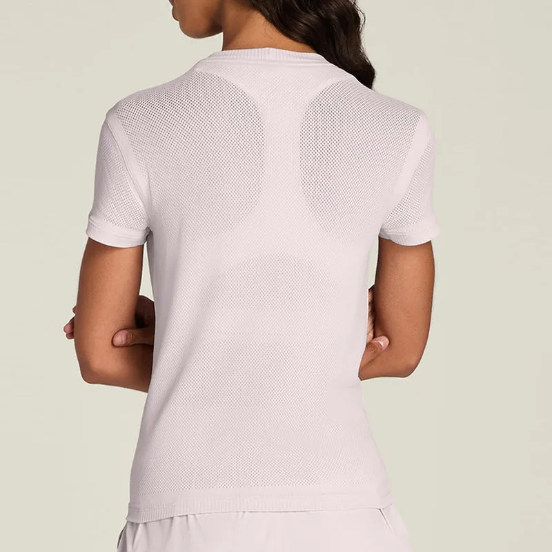 Pro Seamless T-Shirt Damen - flieder