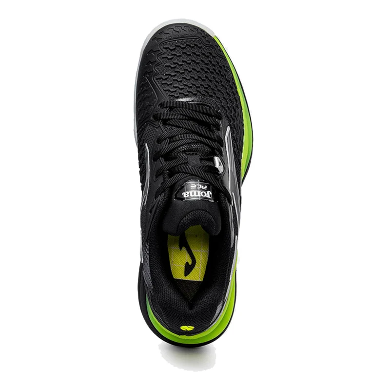 Ace Sandplatzschuh Herren - schwarz, limette