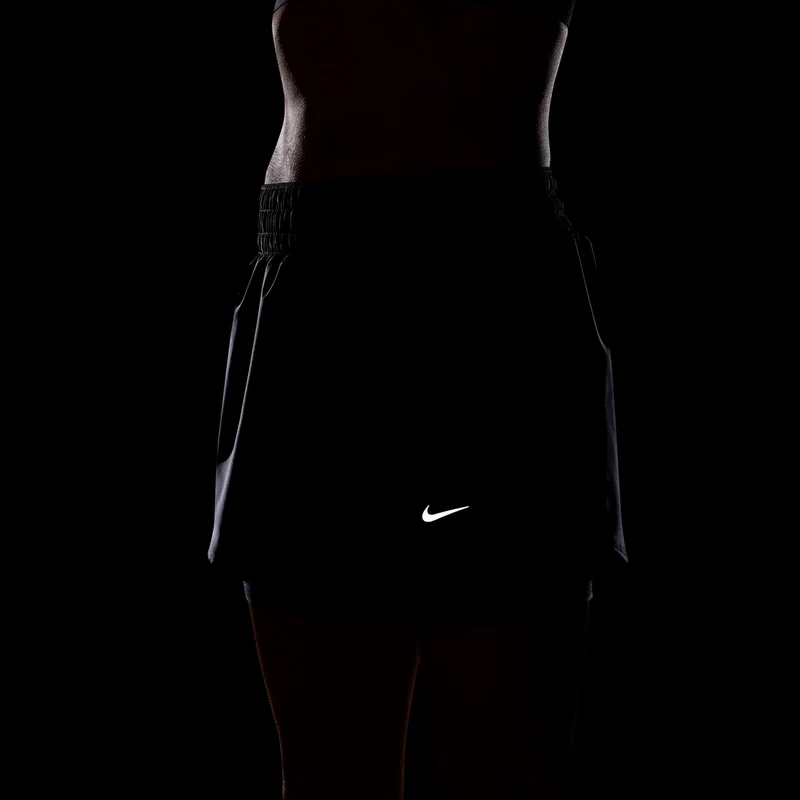 Dri-Fit One High Rise 2in1 3in Shorts Damen - dunkelgrau