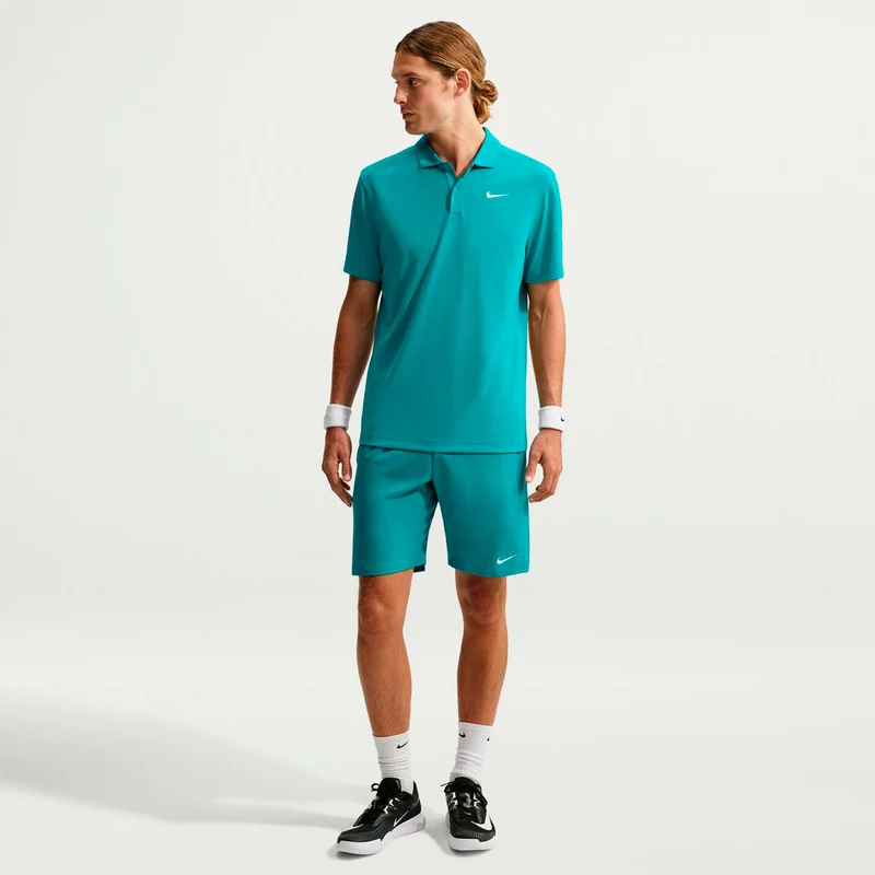 Dri-Fit Victory Court Solid Polo Herren - türkis