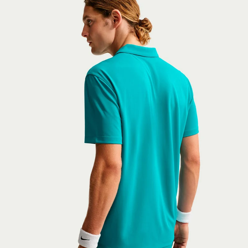 Dri-Fit Victory Court Solid Polo Herren - türkis