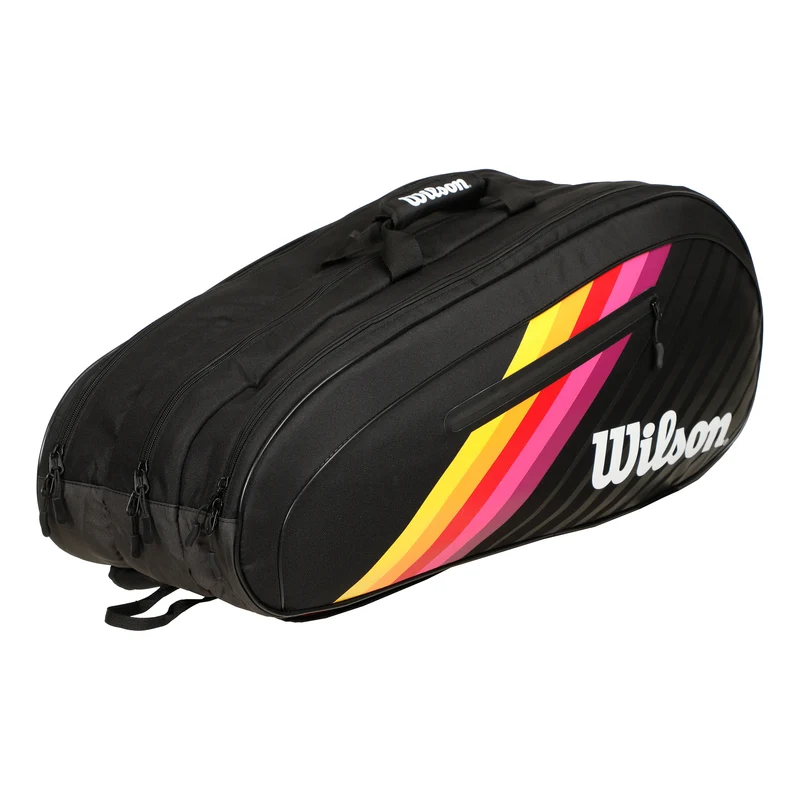 Team VHS Schlägertasche 12er Special Edition-Schwarz,Mehrfarbig