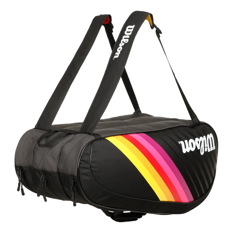 Team VHS Schlägertasche 12er Special Edition-Schwarz,Mehrfarbig