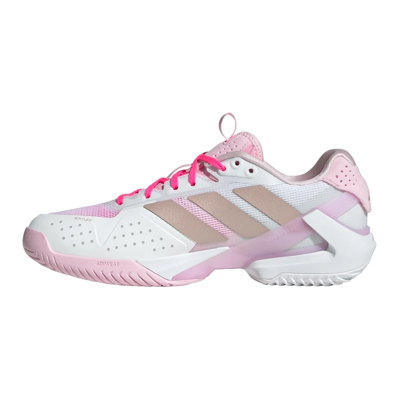 adizero Ubersonic 5 Allcourtschuh Damen - weiß, beige