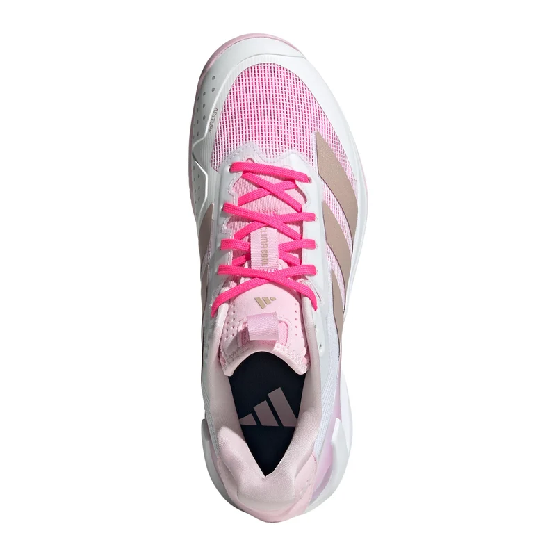 adizero Ubersonic 5 Allcourtschuh Damen - weiß, beige