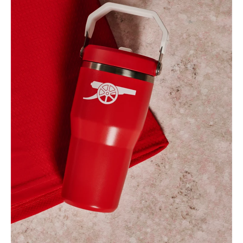 Stanley 1913 x Arsenal IceFlow™ Flip Straw 2.0 Tumbler | 0.59L