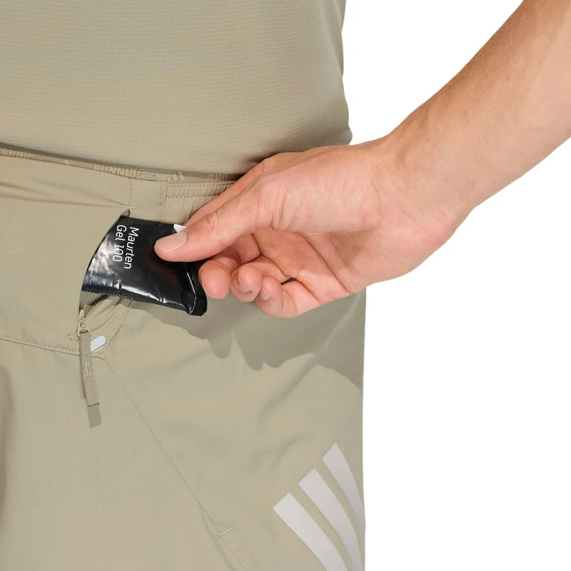 adi365 2in1 Laufshorts Herren-khaki