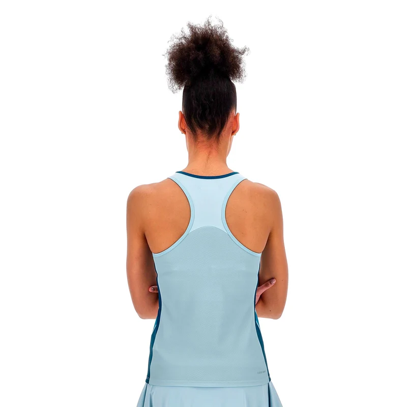 Tech VI Tank-Top Damen - hellblau, weiß