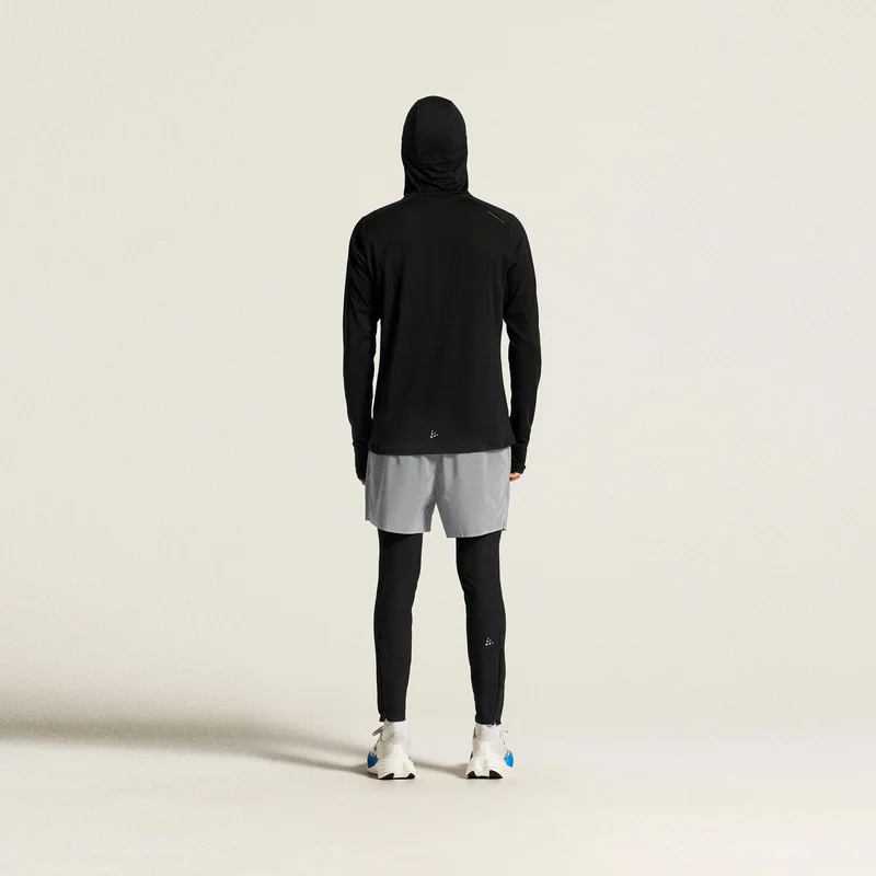 SubZ Thermal Laufshirt Herren - schwarz